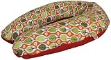 millemarille 01-02 Retro-Stillkissen mit oranger Unterseite, unplattbar, frei von Giftstoffen, 175 cm