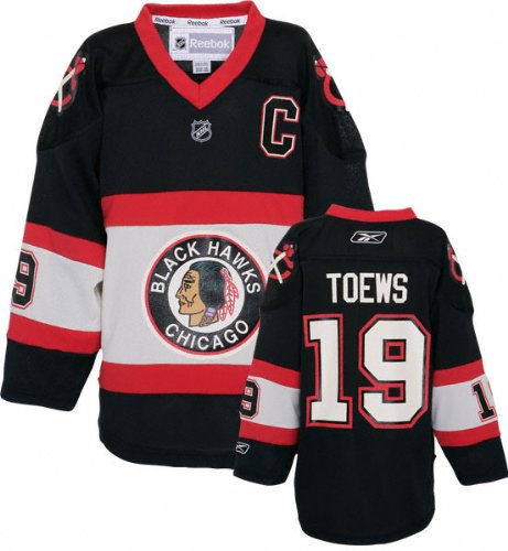Jonathan Toews Reebok Alternate Replica Chicago Blackhawks Youth Jersey - S/M