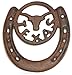Cast Iron Texas A & M Horseshoe Lucky Horse Shoe. Gig Em Aggies A and M