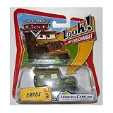 Disney / Pixar CARS Movie 1:55 Die Cast Car with Lenticular Eyes Sarge