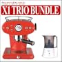 FrancisFrancis ! 201032 X1 Trio Espresso Machine Red W Falw Frothing Machine