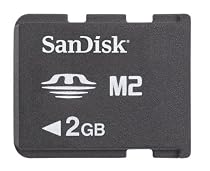 Sandisk Memory Stick Micro 2GB (2048 MB) Speicherkarte (Retailverpackung)