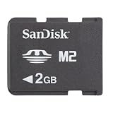 Sandisk Memory Stick Micro 2GB (2048 MB) Speicherkarte (Retailverpackung)von "Sandisk"