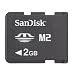 Sandisk Memory Stick Micro 2GB (2048 MB) Speicherkarte (Retailverpackung)