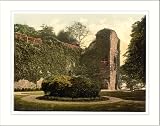 Abergravenny Castle Abergravenny Abergavenny, c. 1890s England, c. 1890s, (L) Library Image