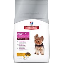 Hill's Science Diet Adult Small & Toy Breed Chicken Meal & Rice Recipe Dry Dog Food, 4.5-Pound Bag
