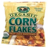 Nature's Path Organic Corn Flakes, Fruit Juice Sweetned Flakes, 1-Ounce Bags (Pack of 160)