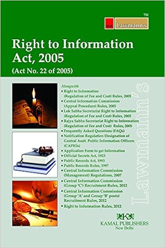 Right to Information Act, 2005 (Lawmann's)