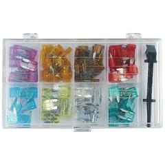 Wentronic KFZ-Sicherungen Set mini (8 Werte und Sicherungszieher)