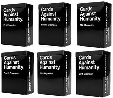Cards Games Against Humanity Expansion Pack Set 1st 2nd 3rd 4th 5th 6th Sets 1-6