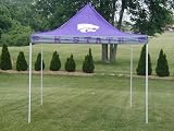 Kansas State Wildcats 9'x9' Tailgate Tent Canopy - NCAA College Athletics by Rivalry
