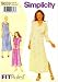 Simplicity 9659 Sewing Pattern Misses Flared Dress Size A-F