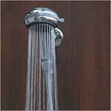 Voyager Chrome Hand Held Shower Head w/Heavy 59