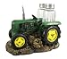 HARVEST SEASON Green Farm Tractor Salt & Pepper Set