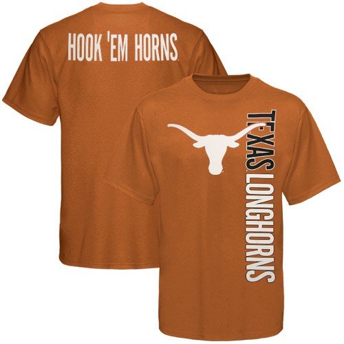Texas Longhorns Focal Orange Fusion T-shirt (XX-Large)