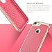 iPhone 7 Case, E LV iPhone 7 - Hybrid [Scratch/Dust Proof] Armor Defender Slim Shock-Absorption Bumper Case for Apple iPhone 7 - [RED MELON/GOLD]