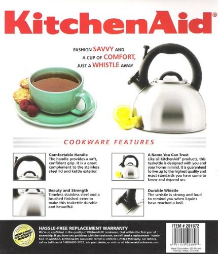 Kitchenaid Brushed Stainless Steel Teakettle 2.25qt
