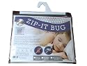 Zip It Bug - Bed Bugs, Dust Mites, Allergen, and Water Proof Pillow Cover with Smart Zipper - Standard Size