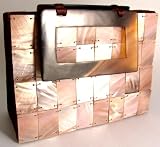 Ladies fashion handbag mounted shell design and shell handle HB2
