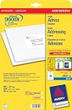 Produkt-Bild: Avery Zweckform, J8173-25, 25 Blatt, Adress-Etiketten f&uuml;r C4/C5 Kuverts, 99, 1 x 57 mm