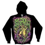 THE DEVIL WEARS PRADA - Hands & Snake - Black Zip Up Hoodie