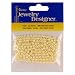 4mm Loose Round Pearls, Cream Cultura, 240 Pc Pkg (1 Pack)
