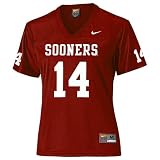 Nike Oklahoma Sooners #14 Crimson Ladies Replica Football Jersey