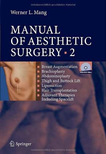 Manual of Aesthetic Surgery 2: Breast Augmentation; Brachioplasty; Abdominoplasty; Thigh and Buttock Lift; Liposuction; Hair Transplantation; Adjuvant ... Breast Surgery; Hair Transplantation; On Sale