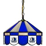 NBA Dallas Mavericks 16 Inch Glass Tiffany Lamp