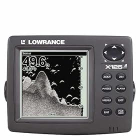 Lowrance� X125 Fishfinder with 200 kHz Transducer