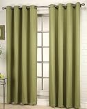 Gramercy Grommet Top Curtain Panel 63'' long - Color : ESPRESSO