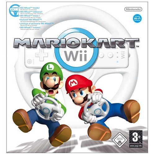 Mario Kart Wii (+ volant wii wheel)