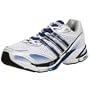 adidas Men's Supernova Cush 7 Running Shoe,White/Blue/Black,9 2E