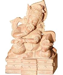 Stone Sculpture Gopal Krishna Seated Posture (sos306)
