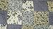 Dada Bedding Patchwork Bedspread Set - Blueberry Floral Plaid Checkered Quilted Coverlet - Cal King - 3-Pieces