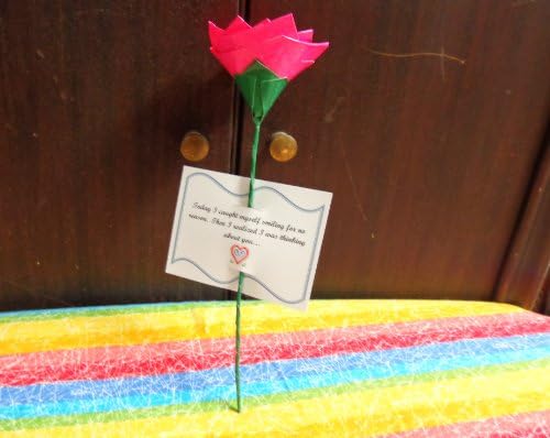 Single Pink Duct Tape Rose
