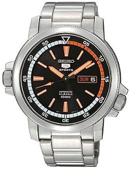 Seiko 5 Sports #SNZJ63 Men's Stainless Steel Military Automatic Watch