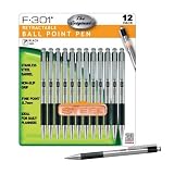 F-301 Retractable Ball Point Pens - 12pk