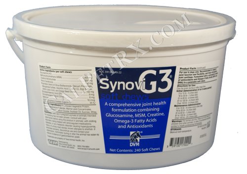 Synovi G3 for Dogs, Soft Chews - 240 Count