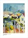 St. Germain Near Tunis by August Macke - Fine Art Print / Poster - 23.50 x 31.50