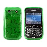 51lb8AZCe5L. SL160  Blackberry Bold 9700 Bundle Crystal Case Clear Green
