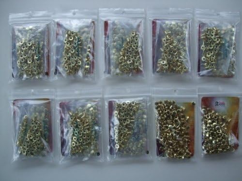 1000 - (10 packs) Small Rapid Rivets Brass 1/4" length - FREE SHIPPING!
