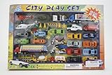 32-Piece Die Cast Metal, Matchbox Car Play Set: City Themed Play Set