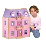 Melissa & Doug Multi-Level Wooden Dollhouse