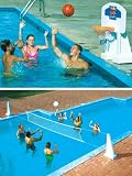 Pool Volleyball