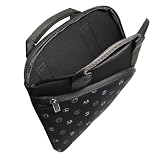 Laptop Slim Neoprene Skin Sleeve with Carrying Handle (Black) to Protect the HP 2133-KX870AT 8.9-Inch Netbook