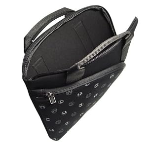 Laptop Slim Neoprene Skin Sleeve with Carrying Handle (Black) for the Lenovo 7417-TPU... by 