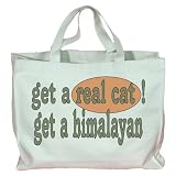 get a real cat! Get a himalayan Totebag (Cotton Tote / Bag)
