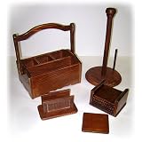 Mountain Woods Valencia Collection 4 Piece Table Top Set