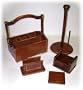 Mountain Woods Valencia Collection 4 Piece Table Top Set